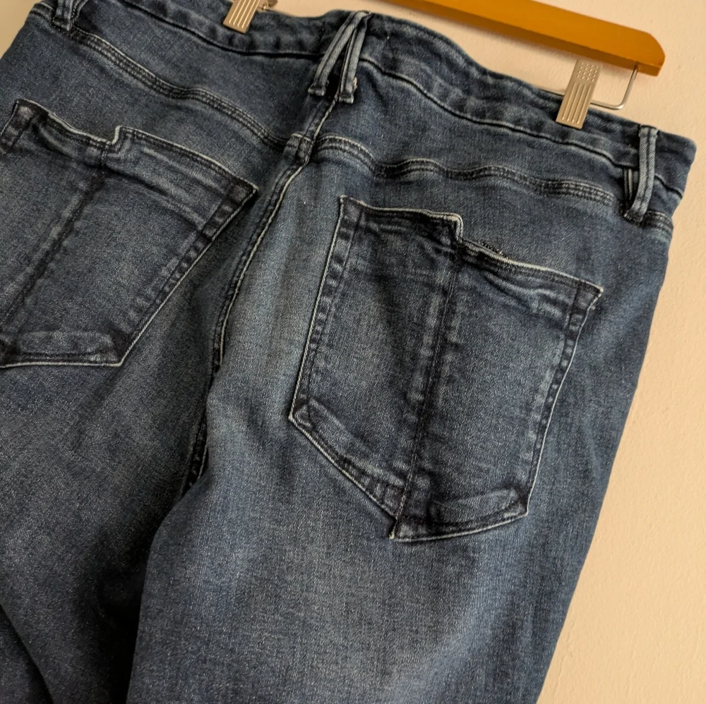Good American Good Legs Cigarette Blue Jeans Size 18 - Picture 7 of 12